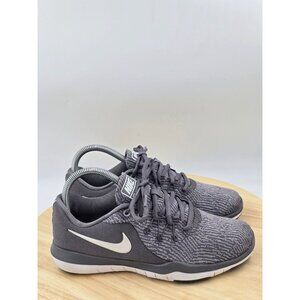 Nike Flex Supreme TR6 909014-019 Gray White Running Womens Shoes Size 6.5